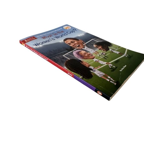 What Is The Womens World Cup? Hardcover Book By Gina Shaw Who HQ Paperback - Picture 13 of 16